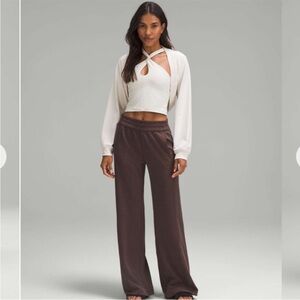 Lululemon Wide Leg Brown Pants for Women